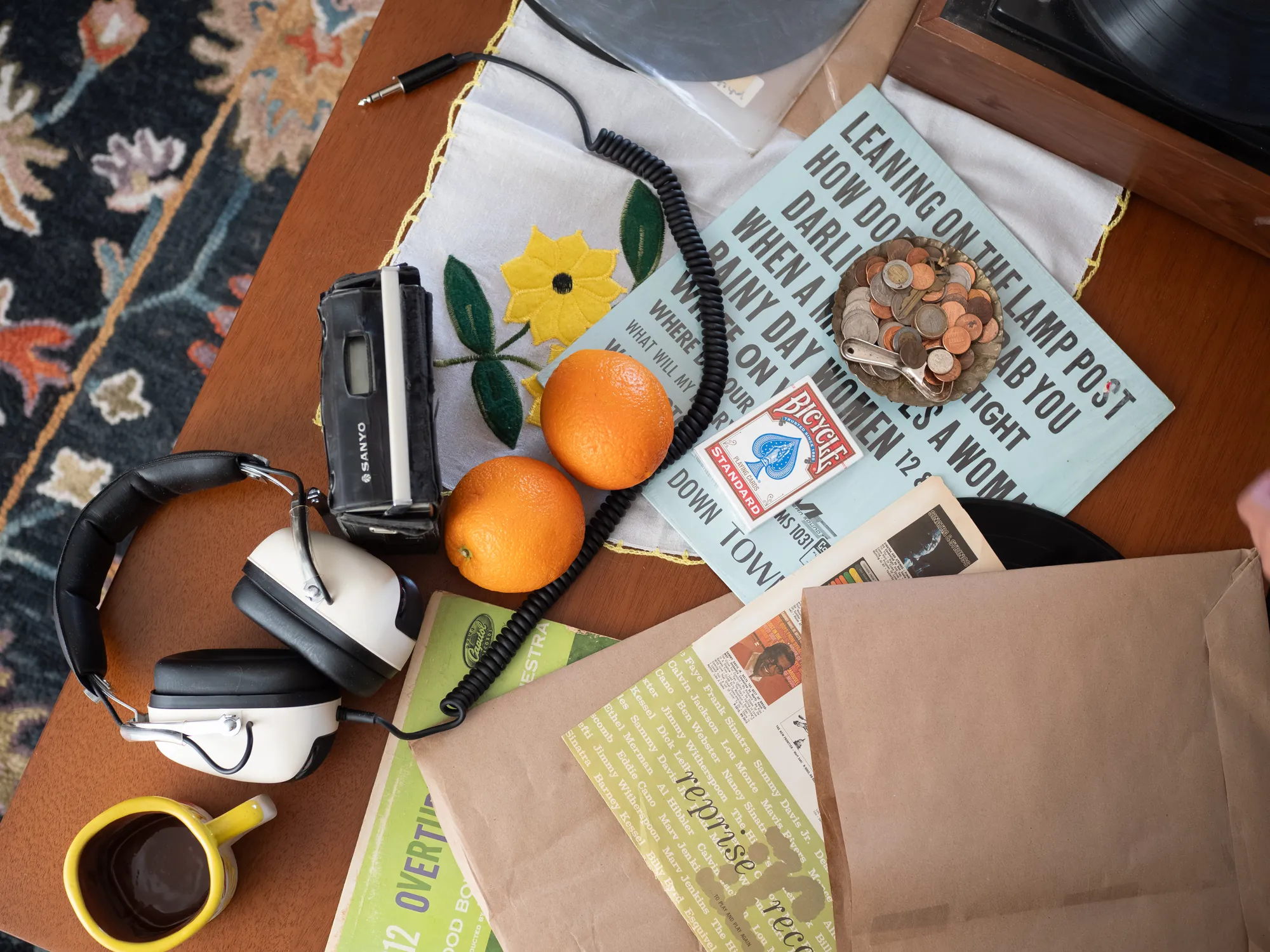 Set still from Oranges